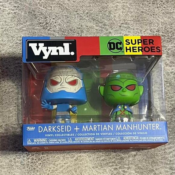 Funko pop vynl darkseid and martian manhunter - Picture 1 of 5